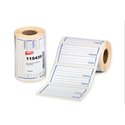 ROULEAU 500 Etiquettes ENVOI DE 125X65MM