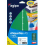 ETUI A5 120 Etiquettes VERT 32X70