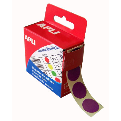 Boite 150 PAST COUL DIAM 15MM MAUVE