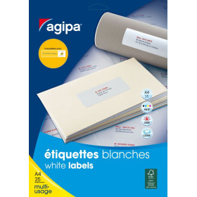 P25F 525 Etiquettes MU MTEL 63,5X38,1
