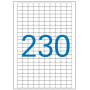 P25F 5750 Etiquettes MU ENL 18X12