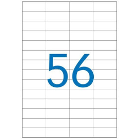 Boite 5600 Etiquettes ETIBOX 52.5X21.2