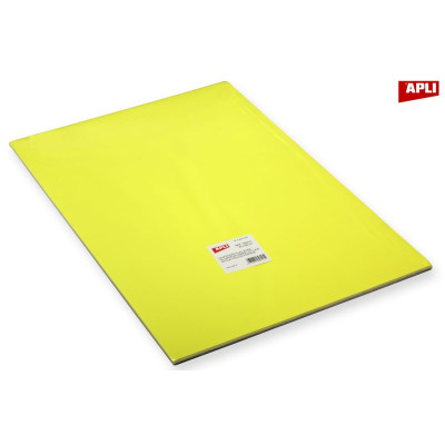 PQT 50 AFFICH FLUO 40X60 JAUNE 90g/m