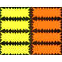 P.200 FLASH FLUO  J/O 35x90MM 250g/m