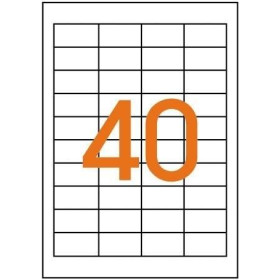 Boite 100X40 Etiquettes MU 48.5X25.4