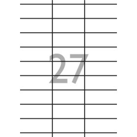 Boite 100x27 Etiquettes 70x31