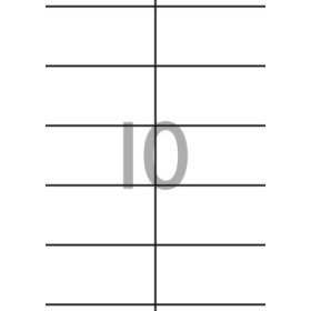 Boite 100x10 Etiquettes 105.0x57.0