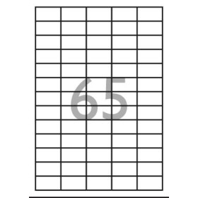 Boite 100x65  Etiquettes 38.1x21.2