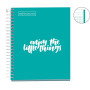NB1 A5 100F QUAD MESSAGES 90GR TURQUOISOB