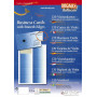 Pack 12x10 cartes BLEU CYAN 200gOB     OB