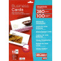 Pack 100 carte visite 1Clic Gloss inkjet