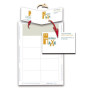 Pack 20x5 cartes visite - 2x 160g.     OB