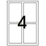 Pack 15x4 cartes 128x82mm 200g