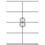 Pack 30 x 8 Etiquettesuettes (105x70mm)