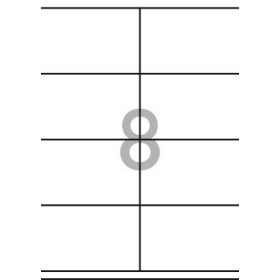 Pack 30 x 8 Etiquettesuettes (105x70mm)