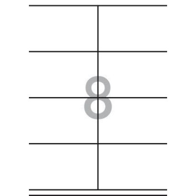 Pack 30 x 8 Etiquettesuettes (105x70mm)