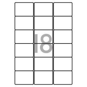 Pack 30 x 18 Etiquettesuettes (63.5x46.5mm)