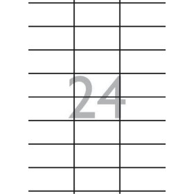 Pack 30 x 24  Etiquettesuetttes (70.0x36.0mm)