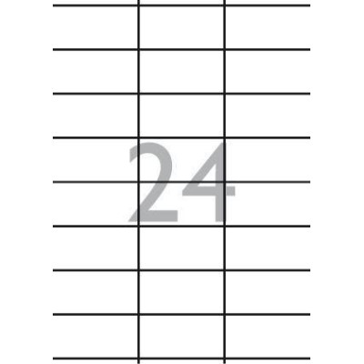 Pack 30 x 24  Etiquettesuetttes (70.0x36.0mm)