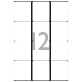 Pack 30 x 12 Etiquettesuettes (63.5x72.0mm)OB