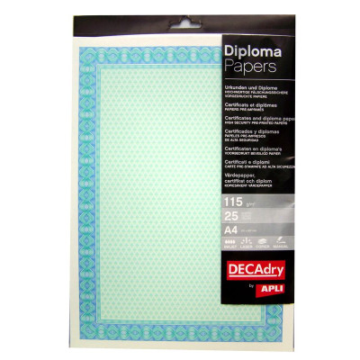B.FILIGRANES COQUILL. VERT 115G.25F