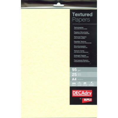 B.PARCHEMIN PAPIER CHAMPAGNE 95G.25F