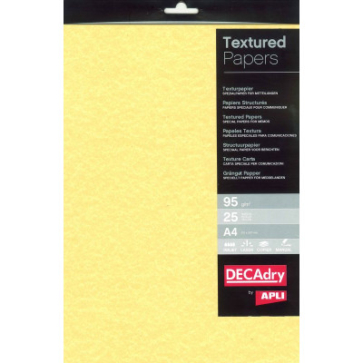 B.PAPIER PARCHEMIN D'OR 95G.25F        OB