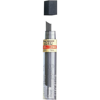 Pentel Etui de mines 0.5mm C505 2H