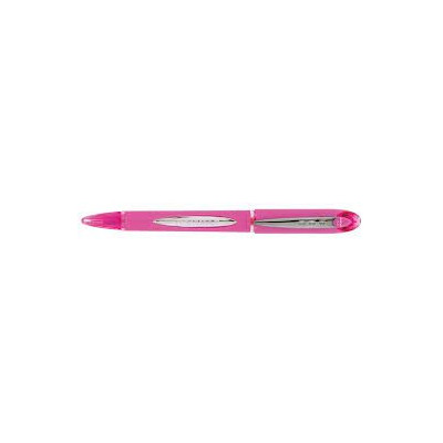 UniBall Stylo à bille roller gel Jetstream rose 1mm SX210 RE