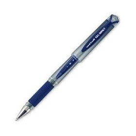 Stylo encre gel UNIBALL Signo Impact Broad UM-153S bleu
