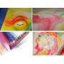 Pentel Arts Pastels à l'huile PHN4, étui en plastique de 16