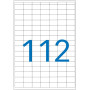 ETUI A5 1568 Etiquettes 12X18.3 100%RECY