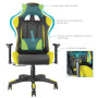 Fauteuil de bureau Gamer baquet RACING noir et jaune
