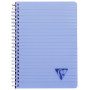 Linicolor carnet reliure intégrale 14,8x21cm 180p ligné assortiment FRESH