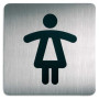 DUR PLAQ PICTO CARR WC FEMMES -4956-23 - SG172B