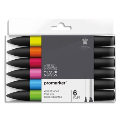 WIN SET 6 PROMARKER TONS VIBRANT 0290110