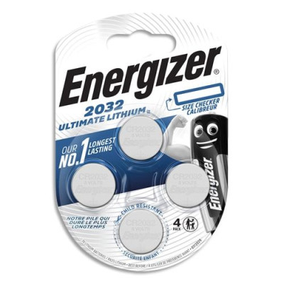 Pile Energizer blister de 4 LITHIUM 2032 7638900422993