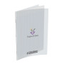 CONQUERANT C9 Cahier de poésie 90g, 24x32cm, 48 pages grands carreaux Seyès, cou