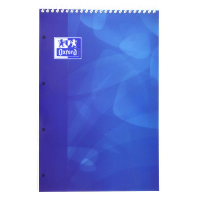 BLOC OXFORD LAGOON INTEGRALE et 4TROUS 210x315 160P OPTIK P. SEYES+TAG POLYPRO