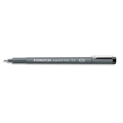 STAEDTLER Feutre à pigment, noir, largeur du tracé: 0,5 mm  308 05-9