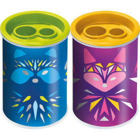Maped Taille-Crayons Canette Mini Cute 2, Coloris Assortis