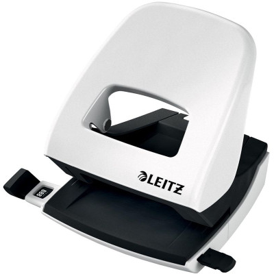 Perforateur de bureau en metal NEXXT SERIES WOW Leitz, Blanc
