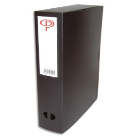 PRG BOITE CLASSEMENT DOS 8CM PP NOIR
