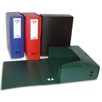 PRG BOITE CLASSEMENT DOS 10CM PP ASSORTI