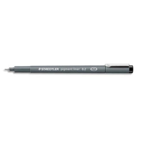 STAEDTLER Feutre à pigment, noir, largeur du tracé: 0,2 mm 308 02-9