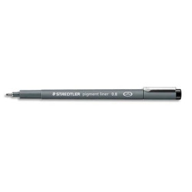 STAEDTLER Feutre à pigment, noir, largeur du tracé: 0,8 mm 308 08-9