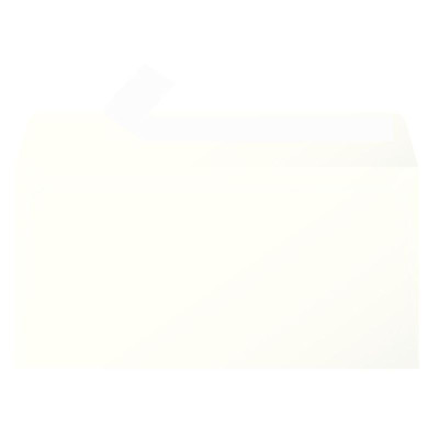 Boite de 200 enveloppes Pollen 110x220, adhéclair, ivoire