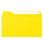 Paquet de 20 enveloppes Pollen 110x220 jaune soleil