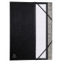 Trieur 24 compart. Alphabétiques Noir