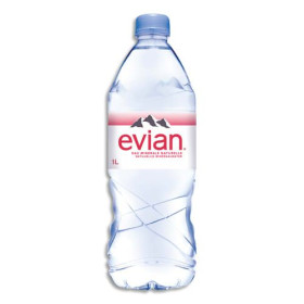 EVI BTLE PLAS EAU EVIAN 1L 8010036 - SG159A